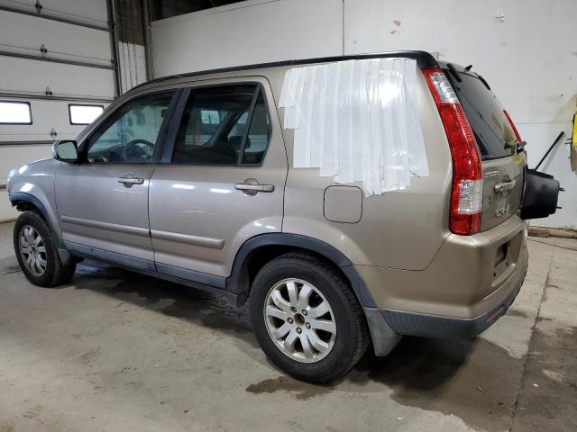 SHSRD78905U326387 - 2005 HONDA CR-V SE BEIGE photo 2