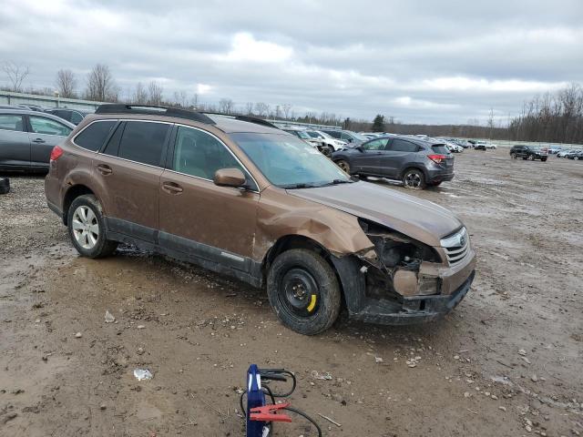 4S4BRBCC3B3355984 - 2011 SUBARU OUTBACK 2.5I PREMIUM BROWN photo 4