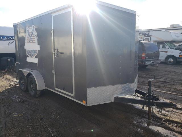 53BFTEA20NB016663 - 2022 UTILITY TRAILER GRAY photo 1