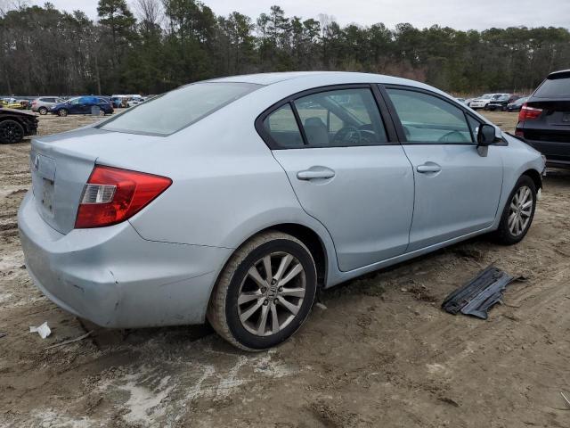 2HGFB2F85CH553970 - 2012 HONDA CIVIC EX SILVER photo 3