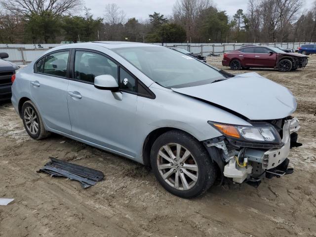 2HGFB2F85CH553970 - 2012 HONDA CIVIC EX SILVER photo 4