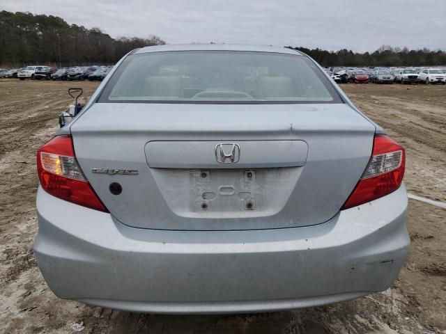 2HGFB2F85CH553970 - 2012 HONDA CIVIC EX SILVER photo 6