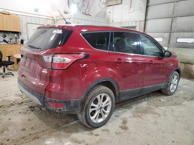 1FMCU0GD9HUA81543 - 2017 FORD ESCAPE SE BURGUNDY photo 3