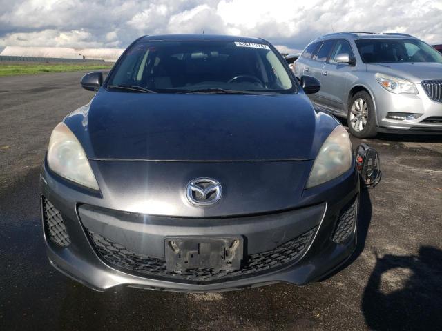 JM1BL1L88C1679070 - 2012 MAZDA 3 I GRAY photo 5