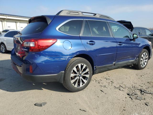 4S4BSBNC4F3277450 - 2015 SUBARU OUTBACK 2.5I LIMITED BLUE photo 3