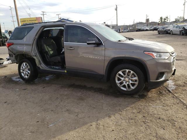 1GNERHKW7KJ211809 - 2019 CHEVROLET TRAVERSE LT GRAY photo 4