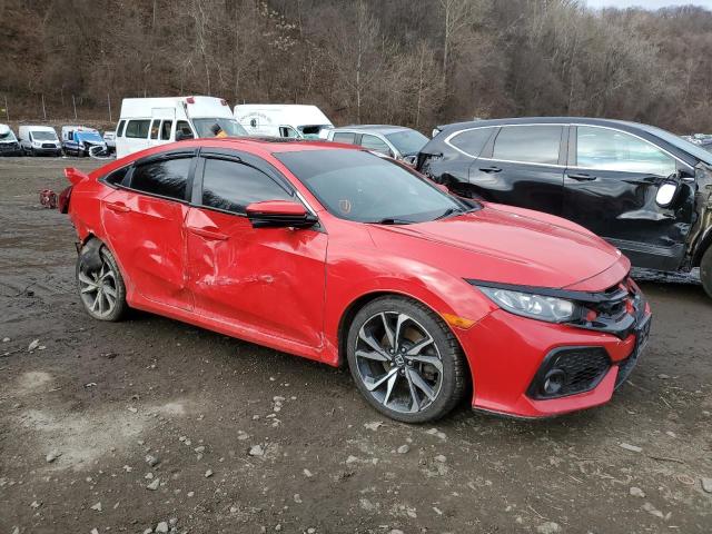 2HGFC1E54JH709539 - 2018 HONDA CIVIC SI RED photo 4