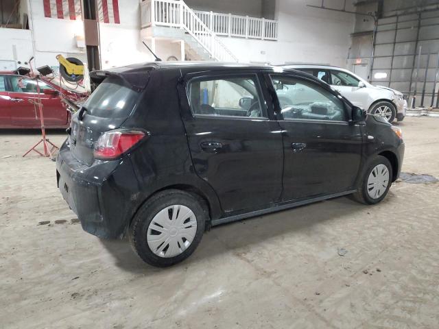 ML32AUHJ2NH002287 - 2022 MITSUBISHI MIRAGE ES BLACK photo 3