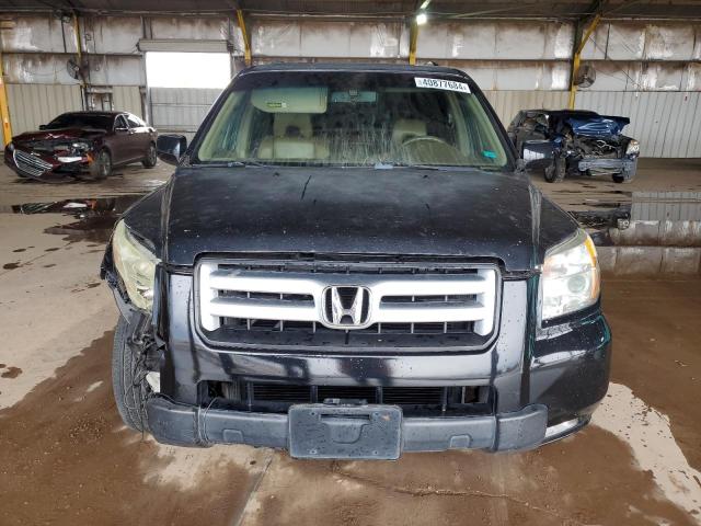 5FNYF28576B025517 - 2006 HONDA PILOT EX BLACK photo 5