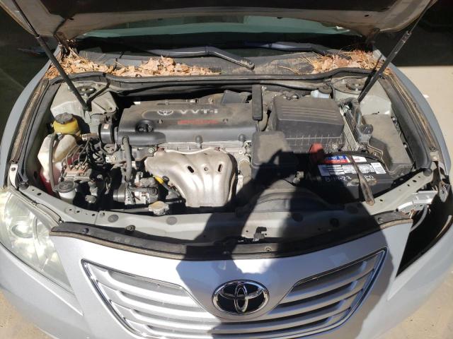 4T1BE46K57U549573 - 2007 TOYOTA CAMRY CE SILVER photo 11