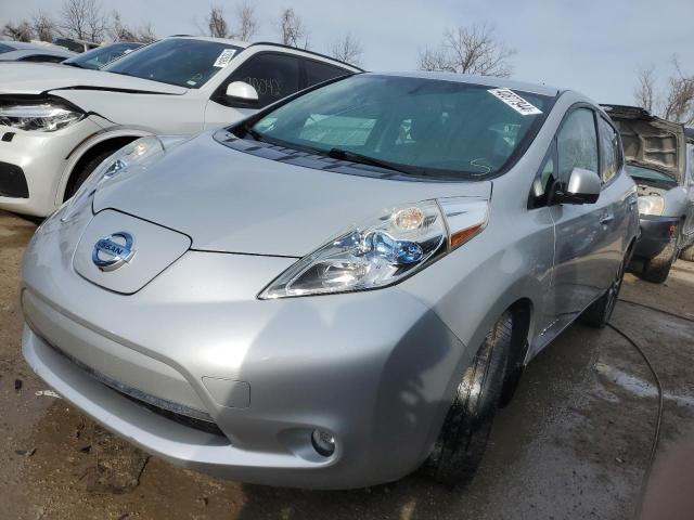 1N4BZ0CP3GC312139 - 2016 NISSAN LEAF SV SILVER photo 1