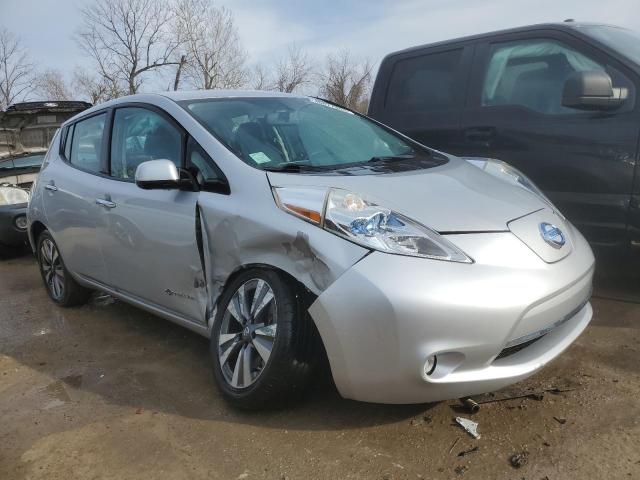 1N4BZ0CP3GC312139 - 2016 NISSAN LEAF SV SILVER photo 4