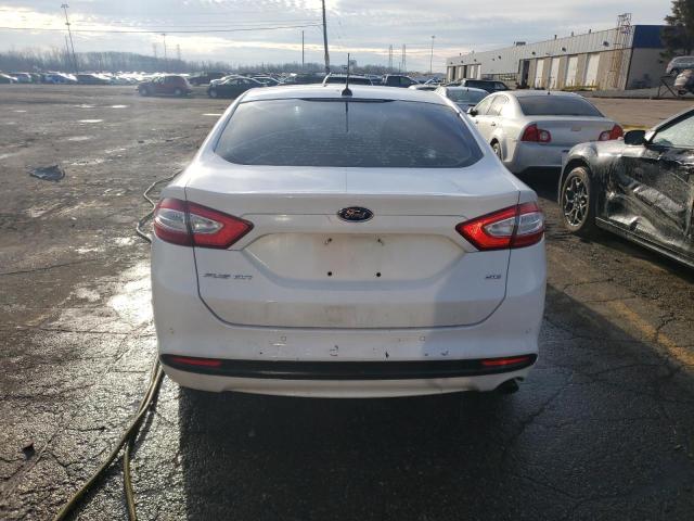 3FA6P0H78DR155317 - 2013 FORD FUSION SE WHITE photo 6