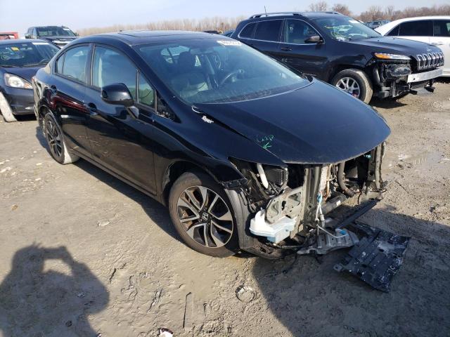 19XFB2F93DE005695 - 2013 HONDA CIVIC EXL შავი ფოტო 4