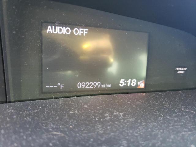 19XFB2F93DE005695 - 2013 HONDA CIVIC EXL შავი ფოტო 9