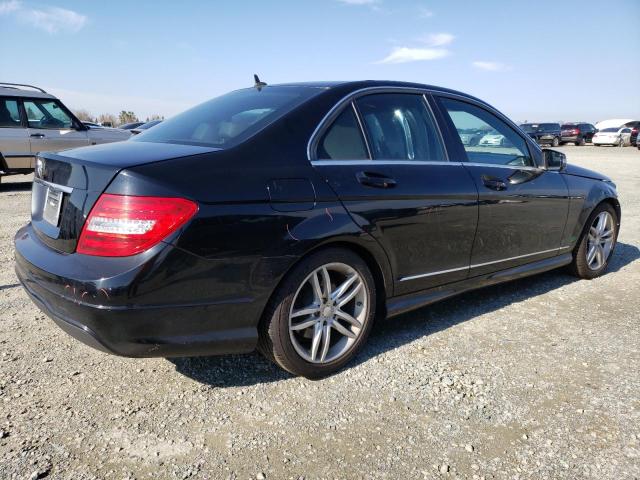 WDDGF4HBXDR289972 - 2013 MERCEDES-BENZ C 250 BLACK photo 3