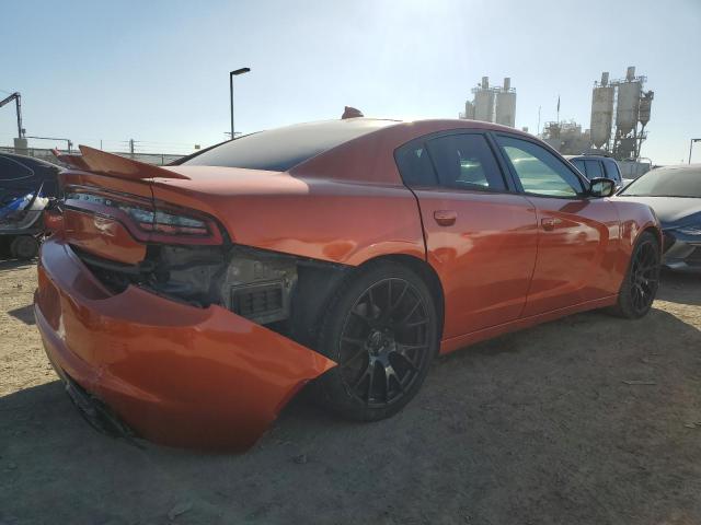 2C3CDXHG6GH129057 - 2016 DODGE CHARGER SXT ORANGE photo 3