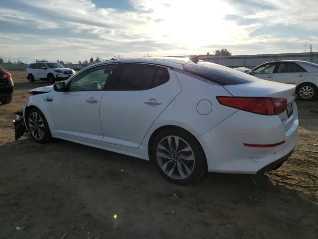 5XXGR4A68FG511428 - 2015 KIA OPTIMA SX WHITE photo 2