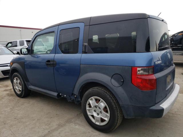 5J6YH17376L003478 - 2006 HONDA ELEMENT LX BLUE photo 2