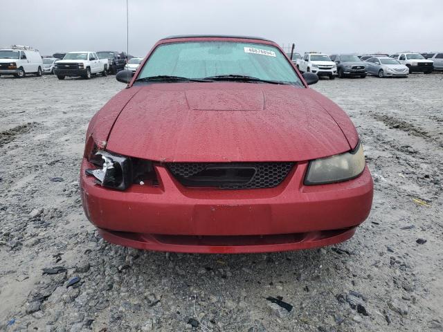 1FAFP44674F192019 - 2004 FORD MUSTANG RED photo 5