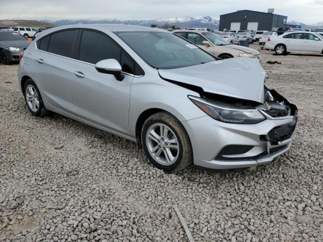 3G1BE6SM2HS585092 - 2017 CHEVROLET CRUZE LT SILVER photo 4