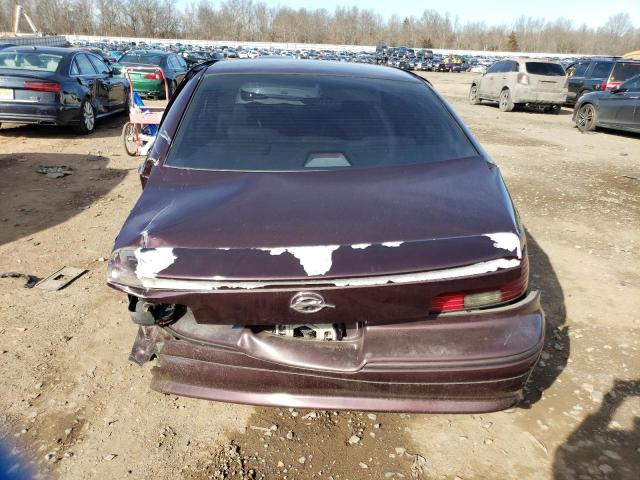 1G1BL52P4TR139404 - 1996 CHEVROLET CAPR/IMPAL BURGUNDY photo 6