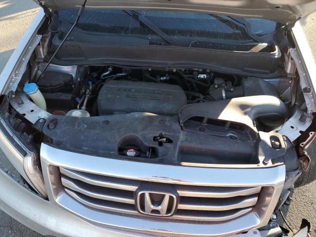 5FNYF4H59EB053216 - 2014 HONDA PILOT EXL SILVER photo 11