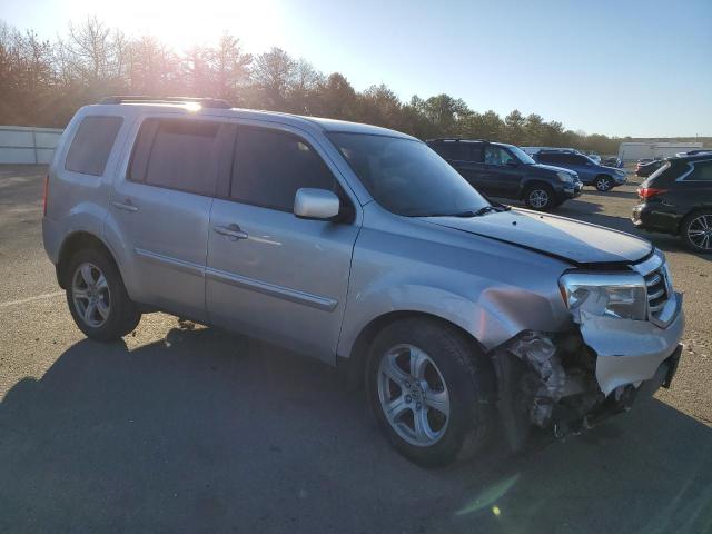 5FNYF4H59EB053216 - 2014 HONDA PILOT EXL SILVER photo 4