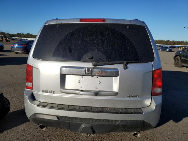 5FNYF4H59EB053216 - 2014 HONDA PILOT EXL SILVER photo 6