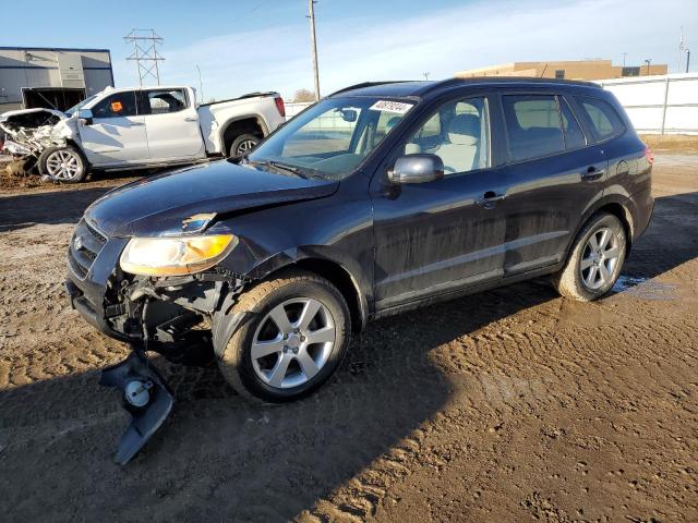 5NMSH73E58H146777 - 2008 HYUNDAI SANTA FE SE BLUE photo 1