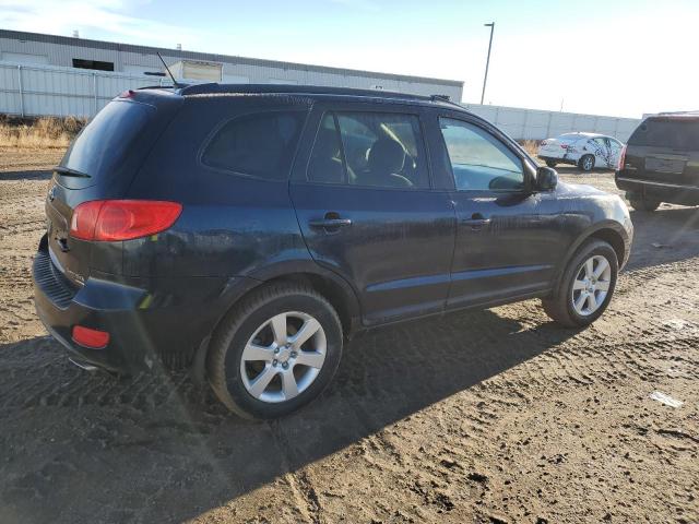 5NMSH73E58H146777 - 2008 HYUNDAI SANTA FE SE BLUE photo 3