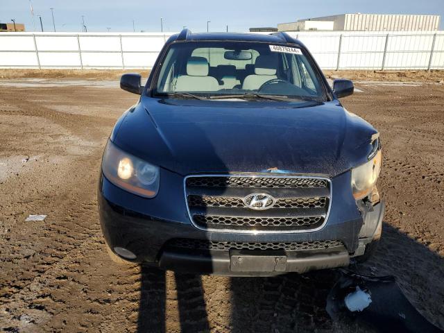 5NMSH73E58H146777 - 2008 HYUNDAI SANTA FE SE BLUE photo 5