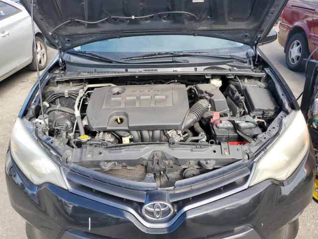 5YFBURHE5FP220363 - 2015 TOYOTA COROLLA L BLACK photo 11