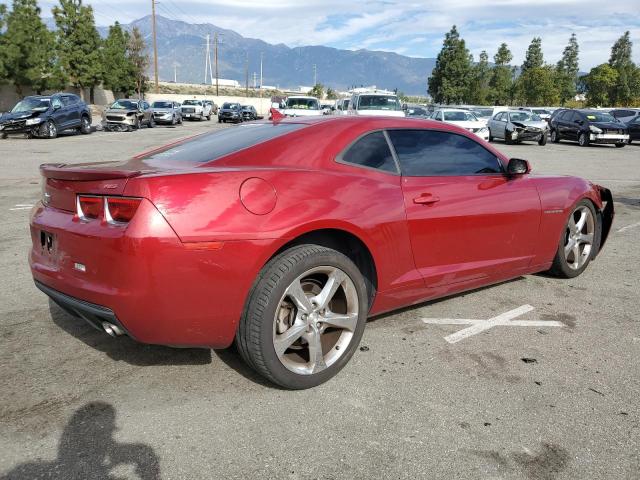 2G1FC1E39D9232546 - 2013 CHEVROLET CAMARO LT RED photo 3