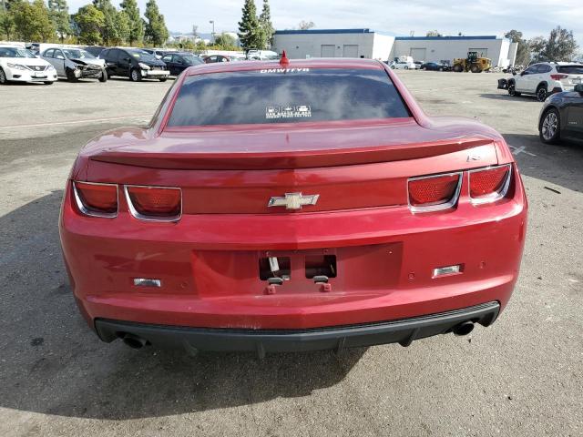 2G1FC1E39D9232546 - 2013 CHEVROLET CAMARO LT RED photo 6