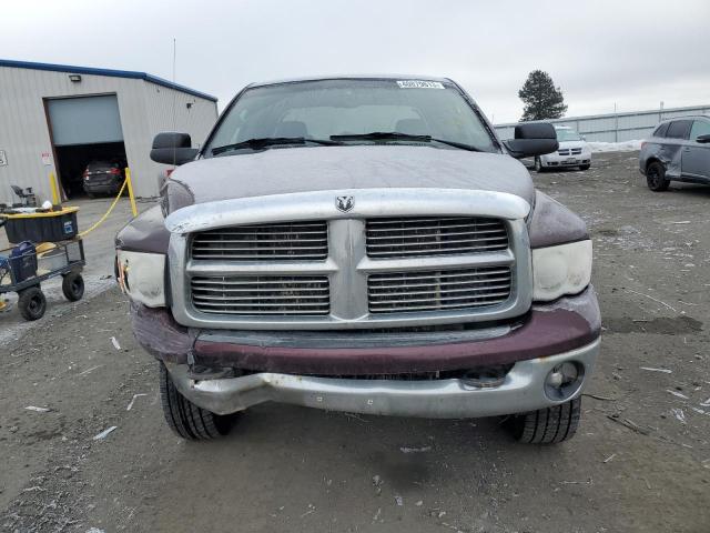 3D3KS28C25G796970 - 2005 DODGE RAM 2500 ST BURGUNDY photo 5