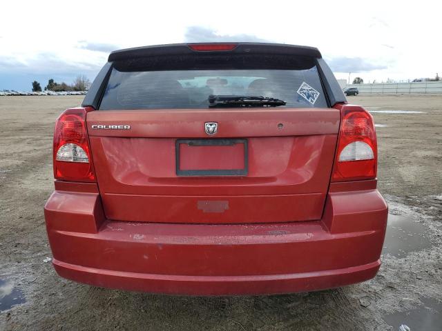 1B3HB28BX8D678498 - 2008 DODGE CALIBER RED photo 6