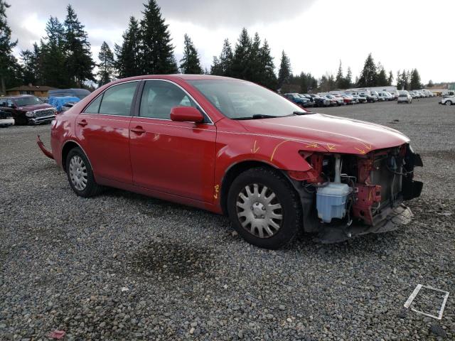 4T1BE46K87U169384 - 2007 TOYOTA CAMRY CE RED photo 4