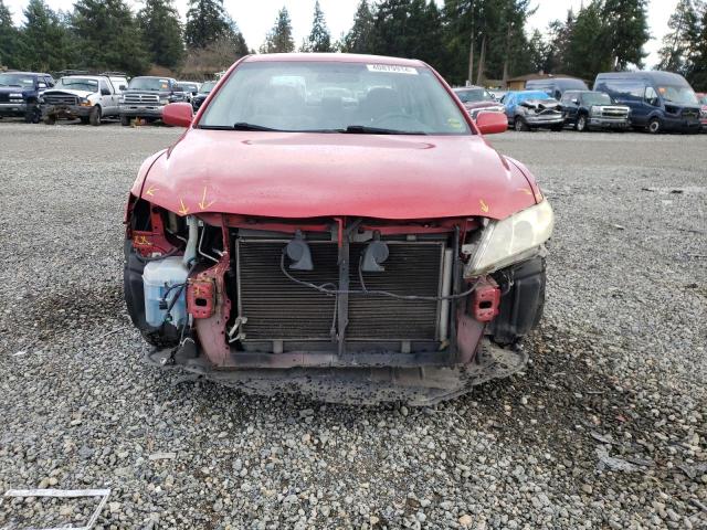 4T1BE46K87U169384 - 2007 TOYOTA CAMRY CE RED photo 5