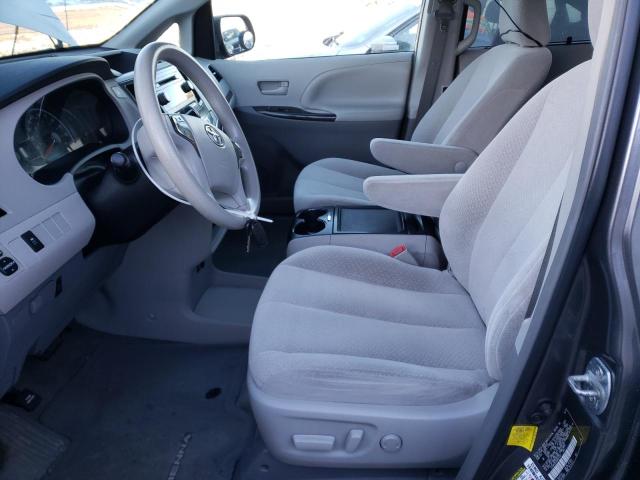 5TDJK3DC1DS051742 - 2013 TOYOTA SIENNA LE GRAY photo 7