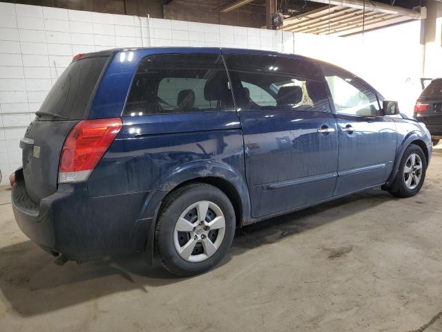 5N1BV28U77N105365 - 2007 NISSAN QUEST S BLUE photo 3