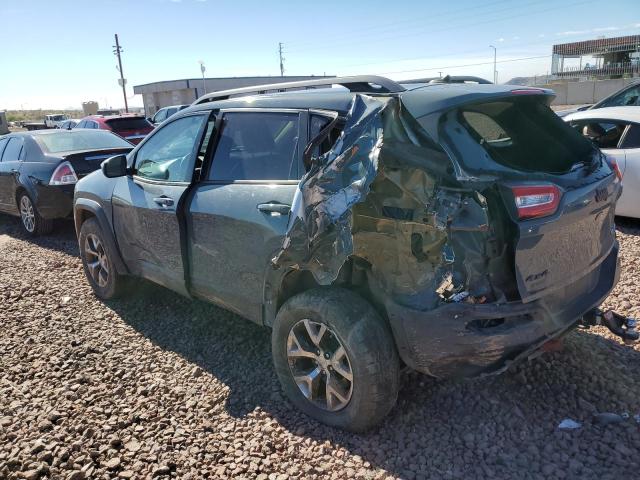 1C4PJMBS4FW729786 - 2015 JEEP CHEROKEE TRAILHAWK 石墨色 照片 2