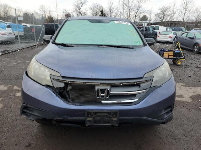 5J6RM4H33CL041298 - 2012 HONDA CR-V LX BLUE photo 5