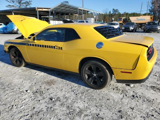 2C3CDZAG0HH501564 - 2017 DODGE CHALLENGER SXT YELLOW photo 2