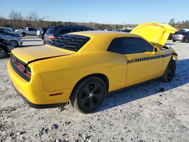 2C3CDZAG0HH501564 - 2017 DODGE CHALLENGER SXT YELLOW photo 3