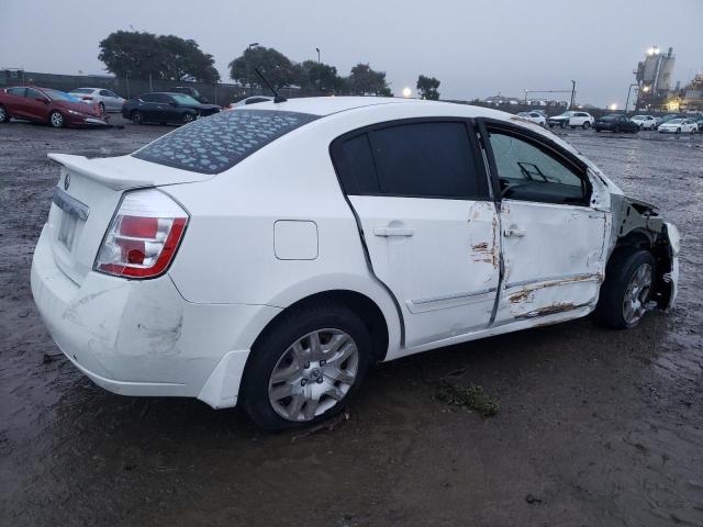 3N1AB6AP6BL698703 - 2011 NISSAN SENTRA 2.0 WHITE photo 3