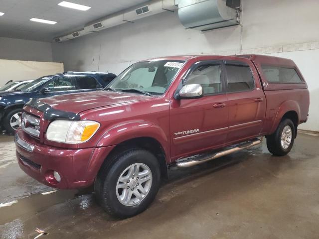 5TBET34146S541455 - 2006 TOYOTA TUNDRA DOUBLE CAB SR5 BURGUNDY photo 1