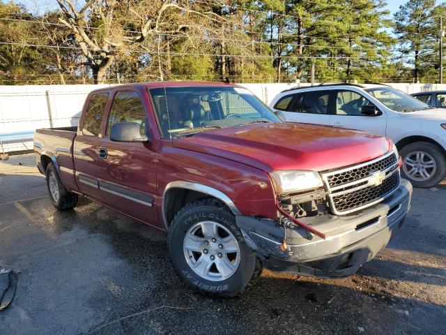 2GCEC19Z771115892 - 2007 CHEVROLET SILVERADO C1500 CLASSIC BURGUNDY photo 4