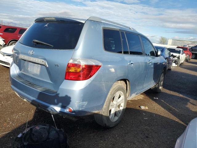 JTEDS42AX82020115 - 2008 TOYOTA HIGHLANDER LIMITED BLUE photo 3