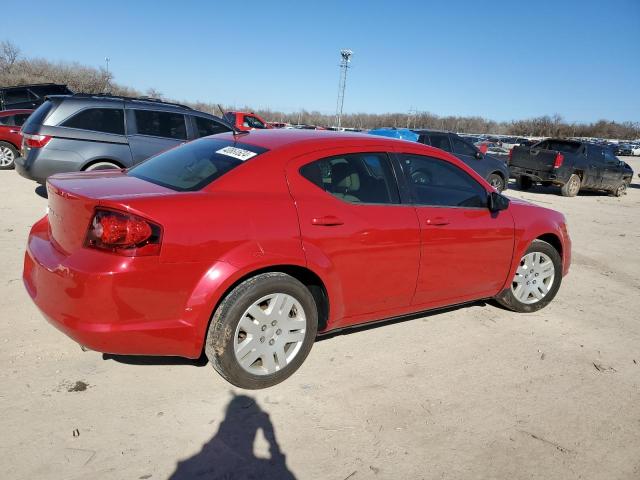 1C3CDZAB4DN637492 - 2013 DODGE AVENGER SE RED photo 3